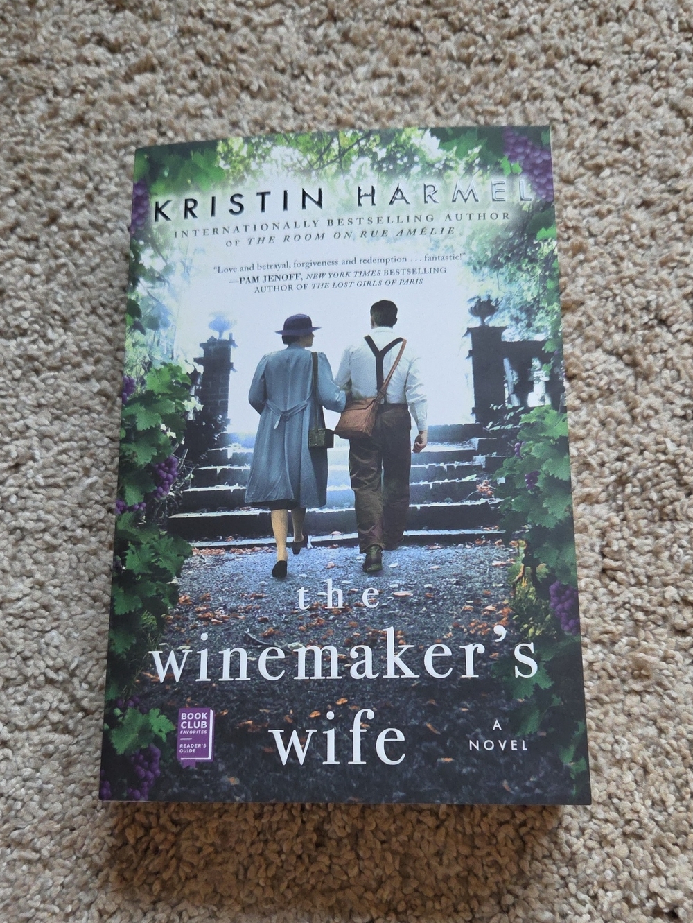 🔥3/$15🔥📖 Kristin Harmel The Winemaker's Wife (2020, Trade Paperback)